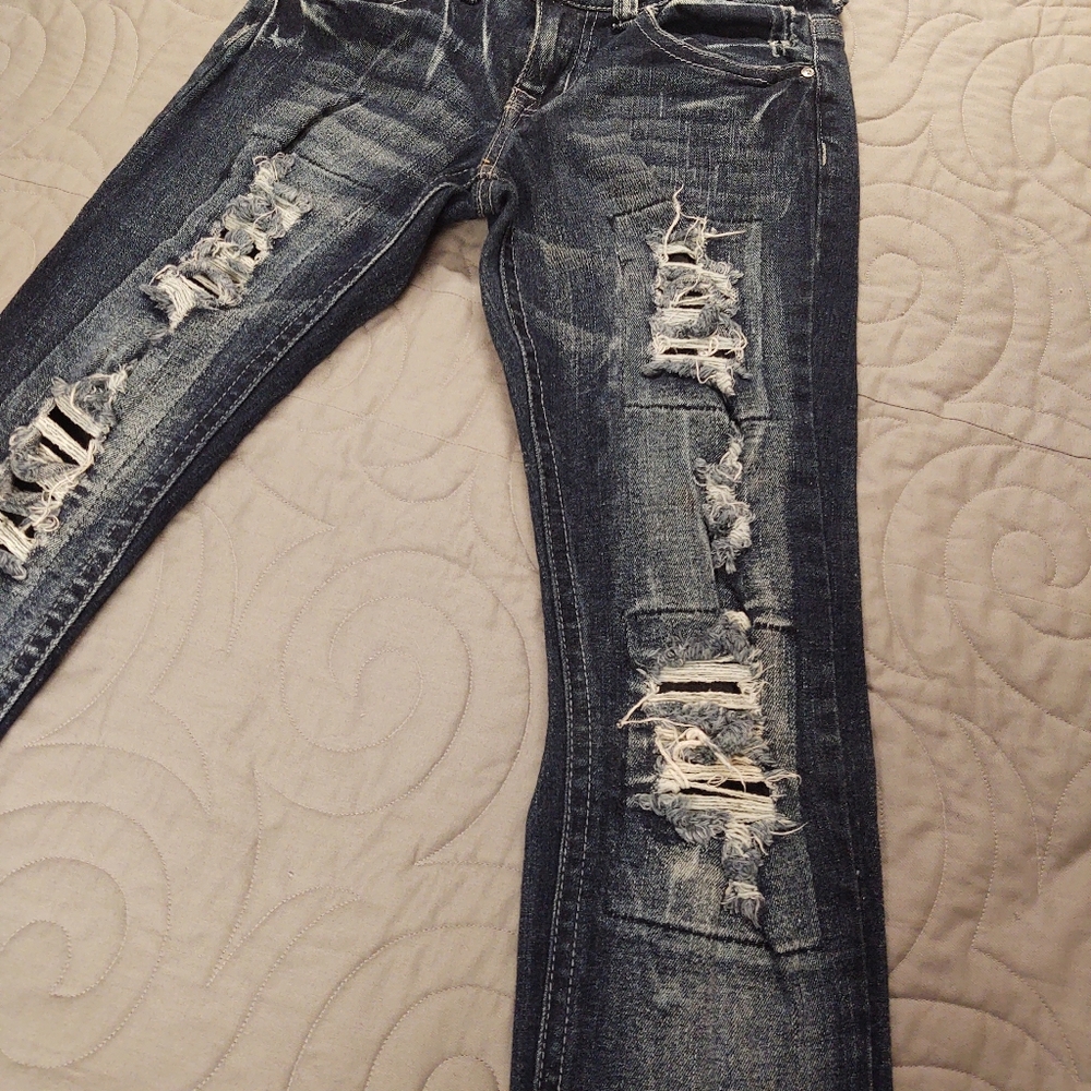 👖Red Rivet Jeans👖 - Picture 3 of 8